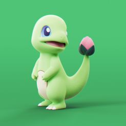 Charmander_Grass_0.jpg Pokemon - Charmander Hierba