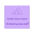 STL file GOLDEN GLOVE FIFA WORLD CUP QATAR 2022 - DIBU MARTINEZ