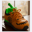 crocks-pumpkin6.png Pumpkin Halloween Sneakers – 3D Printable Jack O’Lantern Shoes STL