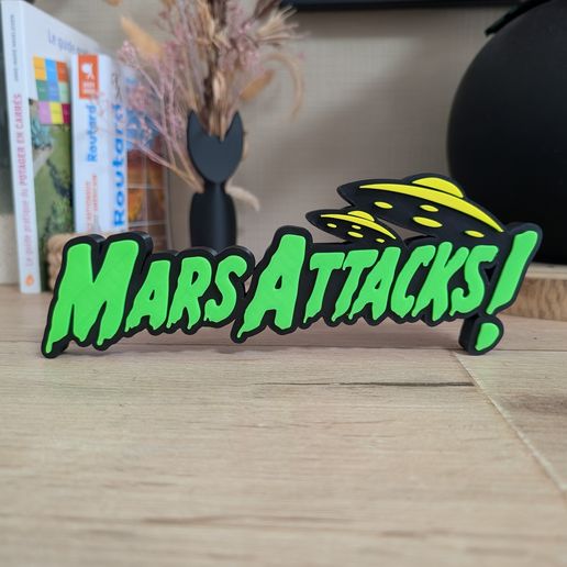 Mars Attacks movie logo