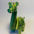 1.png STL-Datei FLEXI GIRAFFE・Design für 3D-Drucker zum herunterladen