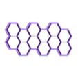 1383 Hexa 35mm.stl Hexagon multiple cutter set