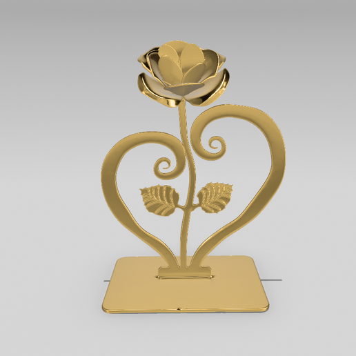 Rose Flower Ornament Tabletop, Mother's Day, Anniversary gift, Romantic decor