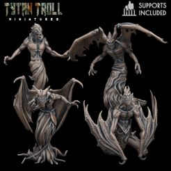 ShadowDemon-Pack.jpg Файл 3D Shadow Demon Pack [Pre-Supported]・Шаблон для 3D-печати для загрузки