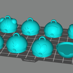 imagen_2023-02-02_112720190.png STL file Pokeballs Keychain・3D printing idea to download