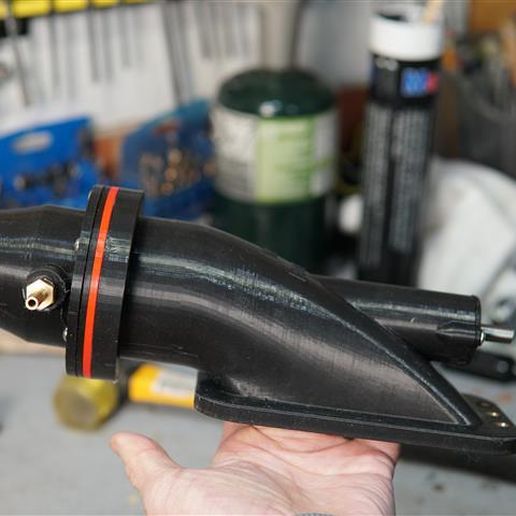 Water Jet Pump - Jet Drive 54mm - Pump Jet 3D model