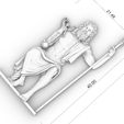 10.jpg Зевс Энтронированный Бас-Рельеф STL модель для ЧПУ и 3D печати