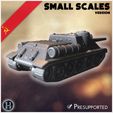 6.jpg Destructor de tanques SU-85M (versión a pequeña escala) - Ejército soviético Segunda Guerra Mundial Frente Este Ostfront RPG Mini Hobby