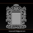 003.jpg Mirror frame 3d - CNC machine -  3D CNC