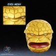 The-Thing-Comics-15-Eyes-Mesh-and-face-mesh.jpg Маска для 3D-принтера "Комическая вещь" STL-файл