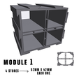 4.png Modular Storage System - Drawers for workshop or craftwork