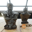 Capture d’écran 2016-12-13 à 16.57.01.png Free STL file Another Batman Bust (HD) Arkham・Model to download and 3D print, Geoffro
