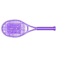 Tennis Racket 1.stl Modern Tennis Racket