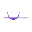 Gothic Cross Hairpin.stl Gotisches Kreuz Haarnadel