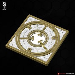 Pyramid_Small-31.jpg Файл STL Пирамидальное малое основание - E・Модель 3D-принтера для скачивания
