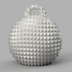 22 rendu 1 .png Fichier STL Boule de noel・Design à télécharger et à imprimer en 3D