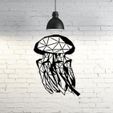 90c70b8f398b7f3c016ec8aad9caa5c8_display_large.jpg Jellyfish wall sculpture 2D