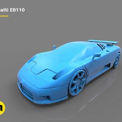 render_scene-(1)-main_render_2.1058.jpg Fichier OBJ La voiture de sport à moteur central - Bugatti EB110・Objet imprimable en 3D à télécharger