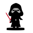 dds.png kylo ren starwars chibi figure 3d model