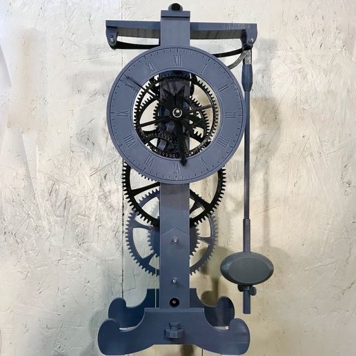 IMG_2230.jpg STL-Datei 3D Printed Galileo Escapement Clock with Hands kostenlos herunterladen • 3D-Drucker-Design, JacquesFavre