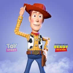 Woody_thumb.jpg Archivo 3D Woody - Fanart de Toy Story・Plan de impresora 3D para descargar