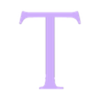 T.stl GOT Logo 2D Game of Thrones