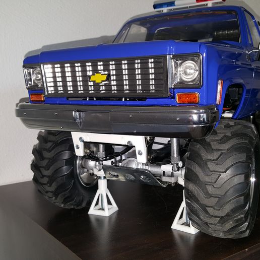 HG P407 Tamiya Bruiser RC4WD Chevy Blazer ESS-One - 3D model önizlemesi