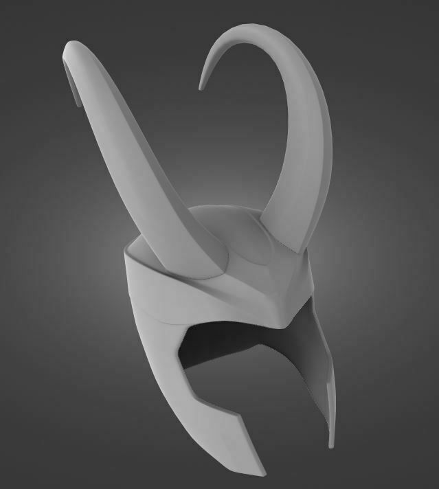 STL file loki helmet・3D print design to download・Cults