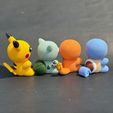 KP-3.jpeg Knitted Pokemons (Pikachu, Bulbasaur, Charmander, Squirtle)