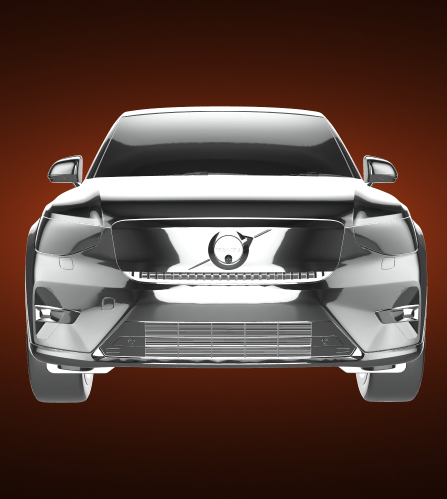 🏠 2022 Volvo C40・ STL File for 3D printing・Cults