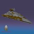 StarDestroyerV1_5.jpg Grand Admiral Thrawn Chimaera Star Destroyer Ahsoka version with Bambu 3mf 3d Digital file