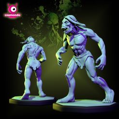 ghoul_2.jpg Archivo 3D Ghoul 2 Cemetery Marauder Cthulhu Monstruo Personaje・Plan de impresión en 3D para descargar