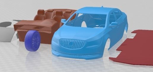 Buick LaCrosse 2014 Printable Car