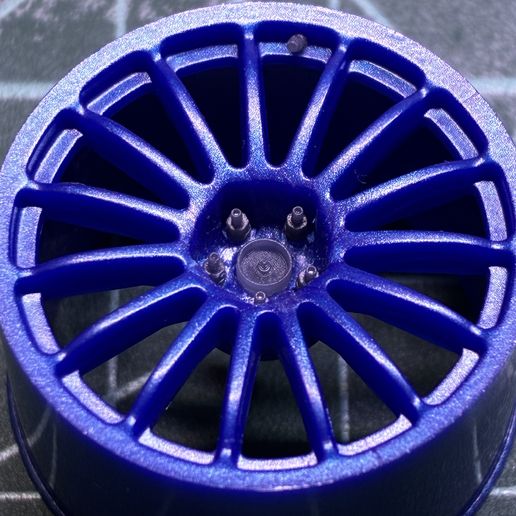 1/24 Scale Lug Nut- Wheel Hub Bolt Stud Nut for WRC -Race Cars