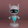 Render2.jpg Car Dashboard , Cute Robot, Vibrating Robot , Toy for Kids , Print on place
