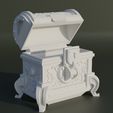 1.jpg Treasure Box Dice Box Pattern 3D print model
