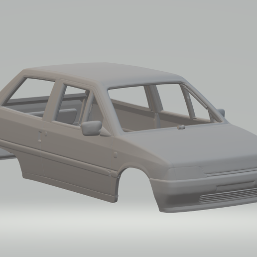 Kit Maquette Alezan Models – Citroën AX Sport – 1/43 – Groupe A – Sans Décalcomanies – Neuf