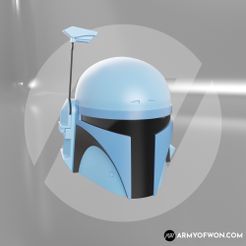 death-watch-helmet001.jpg STL file Death Watch inspired Mandalorian Helmet・Model to download and 3D print