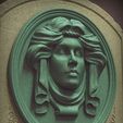 LeothaVer7Details-5.jpg Haunted Mansion Madame Leotha Tombstone 3D Printable Sculpt