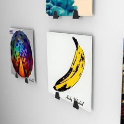 GhostWall3_display_large.jpg Fichier STL gratuit Support mural en vinyle Ghostly・Design à télécharger et à imprimer en 3D