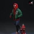 FAN_Miles_A001.jpg Spiderman Miles Morales CHARACTER BY ESM