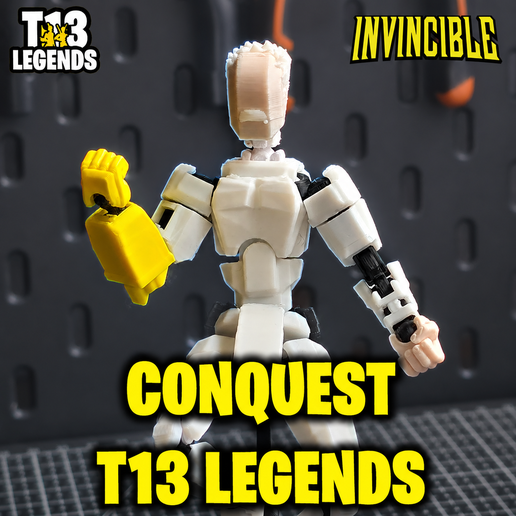 🦸 Conquest from Invincible Inspired T13 Legends Dummy 13 Figure