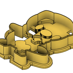 LIST-Osha-Ref1.png Archivo STL Oshawott Cortador de galletas de San Valentín con forma de corazón・Plan de impresora 3D para descargar
