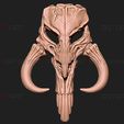 09.jpg 3D file Mythosaur Skull High Quality - Mandalorian Starwars Movie・Template to download and 3D print