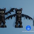 Bat-Wing-Poses-Render1.jpg Cute Articulated Bat