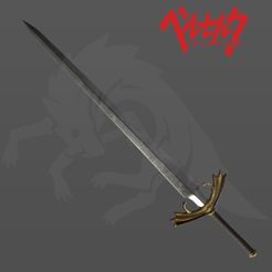 CASCA-GOLDEN-AGE-SWORD.jpg Casca Golden Age Sword from Berserk for cosplay 3d model