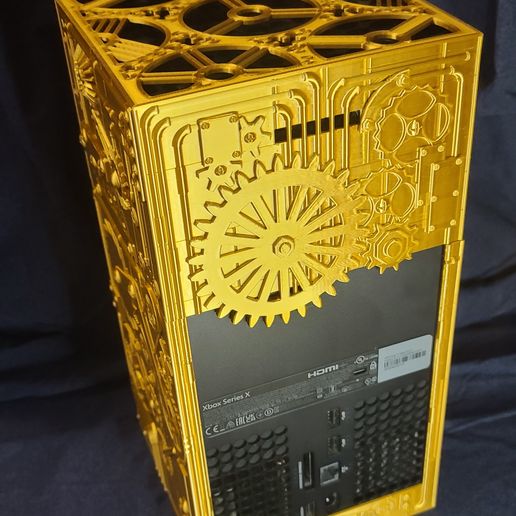 20240427_133604.jpg Steampunk XBox Series X Console Shell