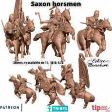 230X230-cav-saxon-1.jpg 3D file Saxon horsemen - 28mm・3D printer model to download