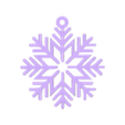 Snowflake 1.stl Snowflake Garlands/ Guirnaldas de Guirnaldas de flaos de nieve