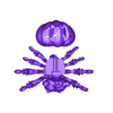 Halloween_Spider_Full_Model.stl HALLOWEEN SPIDER PUMPKIN CUTE SPIDER NO SUPPORTS PRINT-IN-PLACE